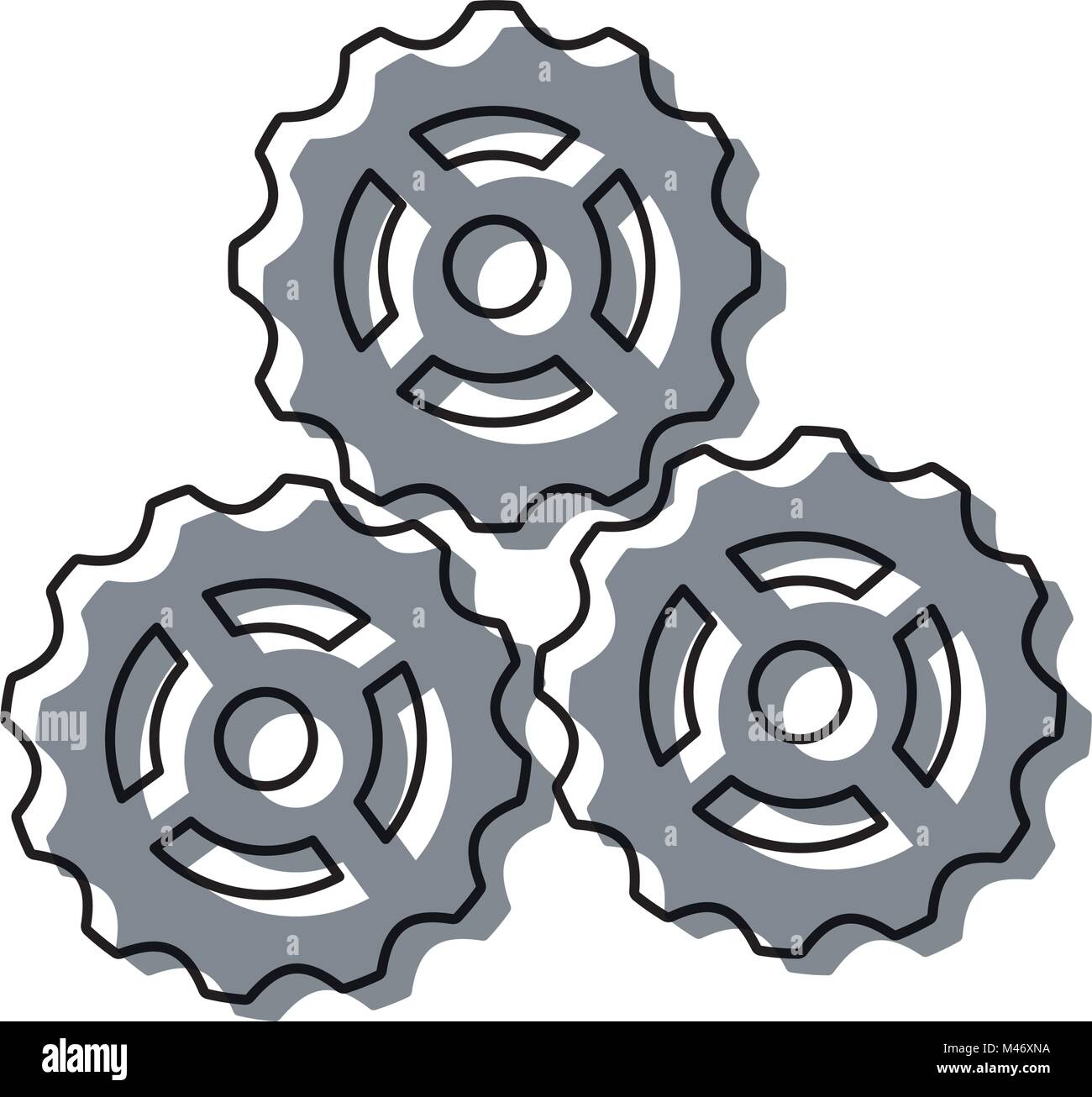gear wheel design Stock Vector Image & Art Alamy