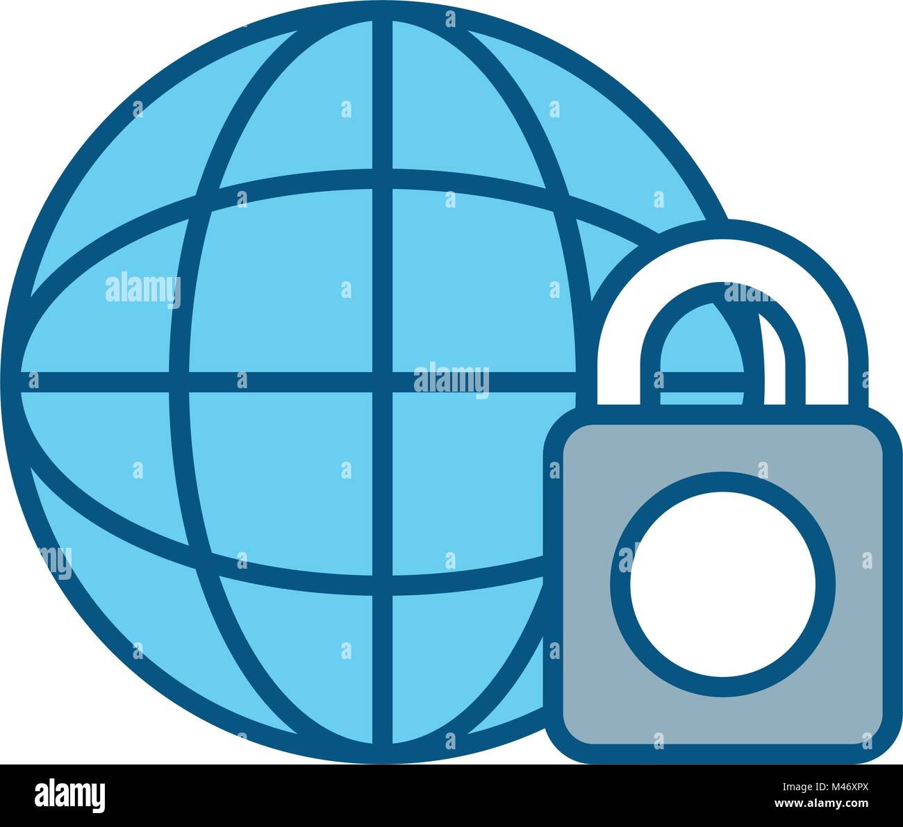 globe vector illustration Stock Vector Image & Art - Alamy