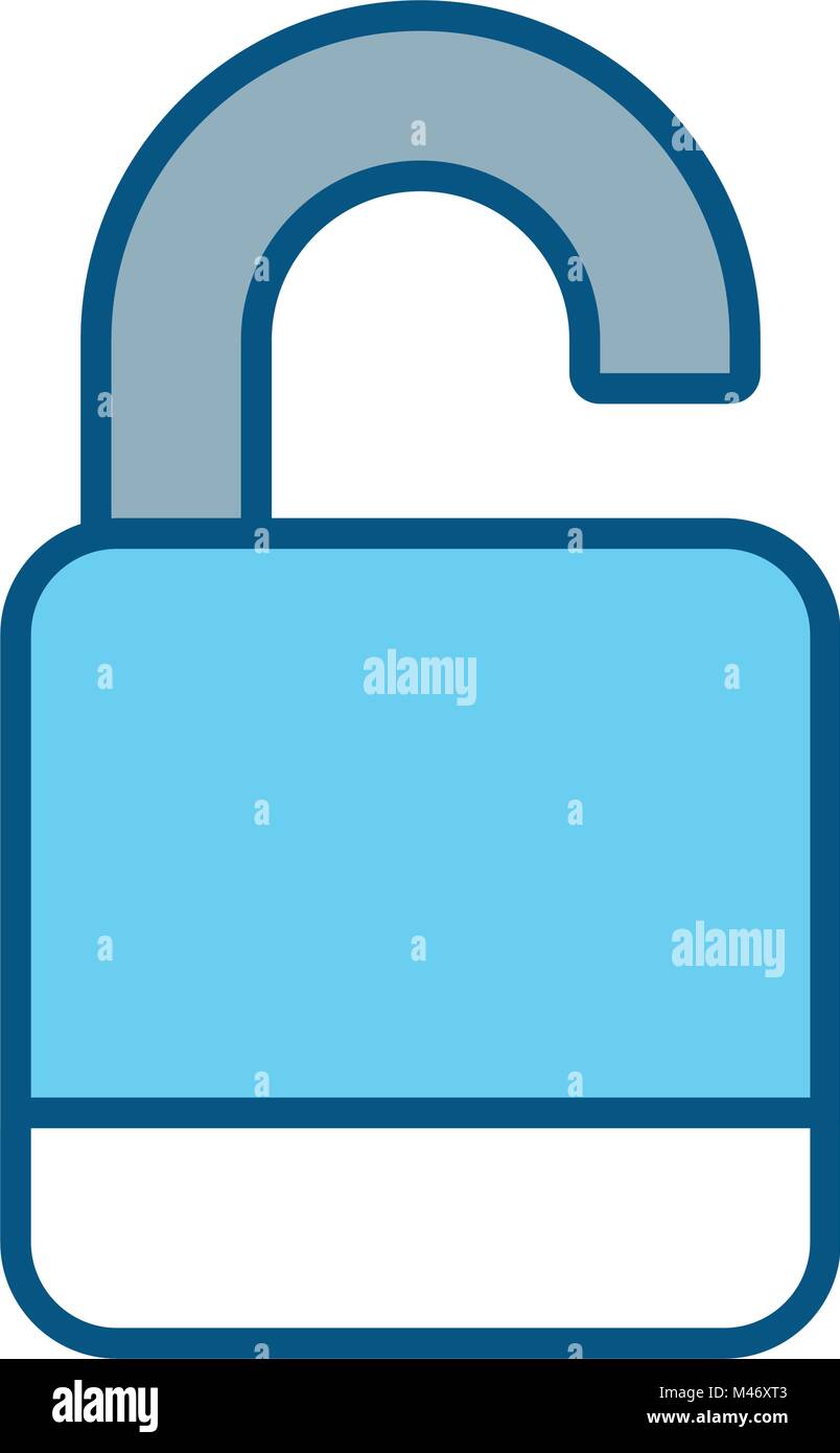 padlock vector illustration Stock Vector Image & Art - Alamy