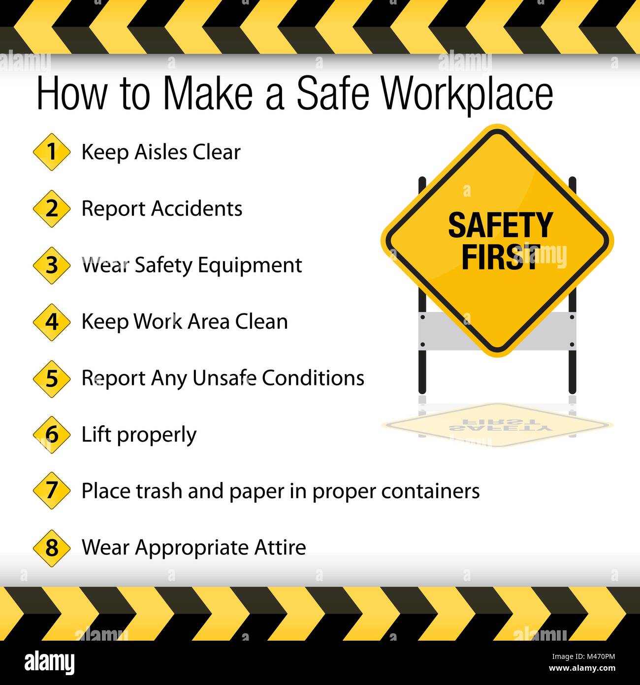 Workplace safety poster hires stock photography and images Alamy