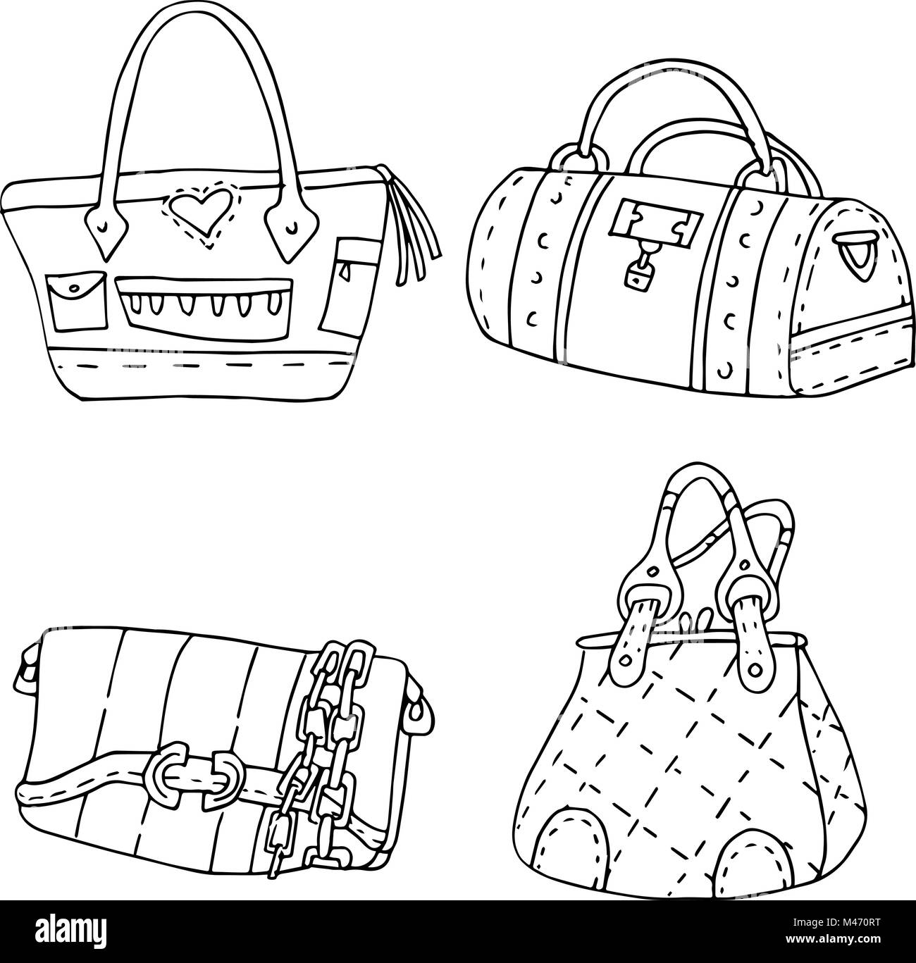 Clipart Bag Black And White