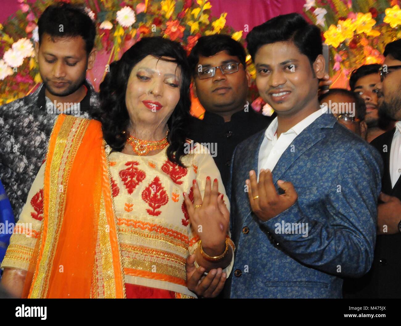 Saroj Rani LUCKNOW, INDIA - FEBRUARY 14: Acid attack survivor Pramodini Raul (Rani ...