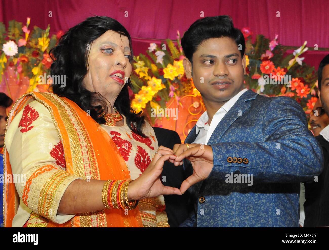 Saroj Rani LUCKNOW, INDIA - FEBRUARY 14: Acid attack survivor Pramodini Raul (Rani ...