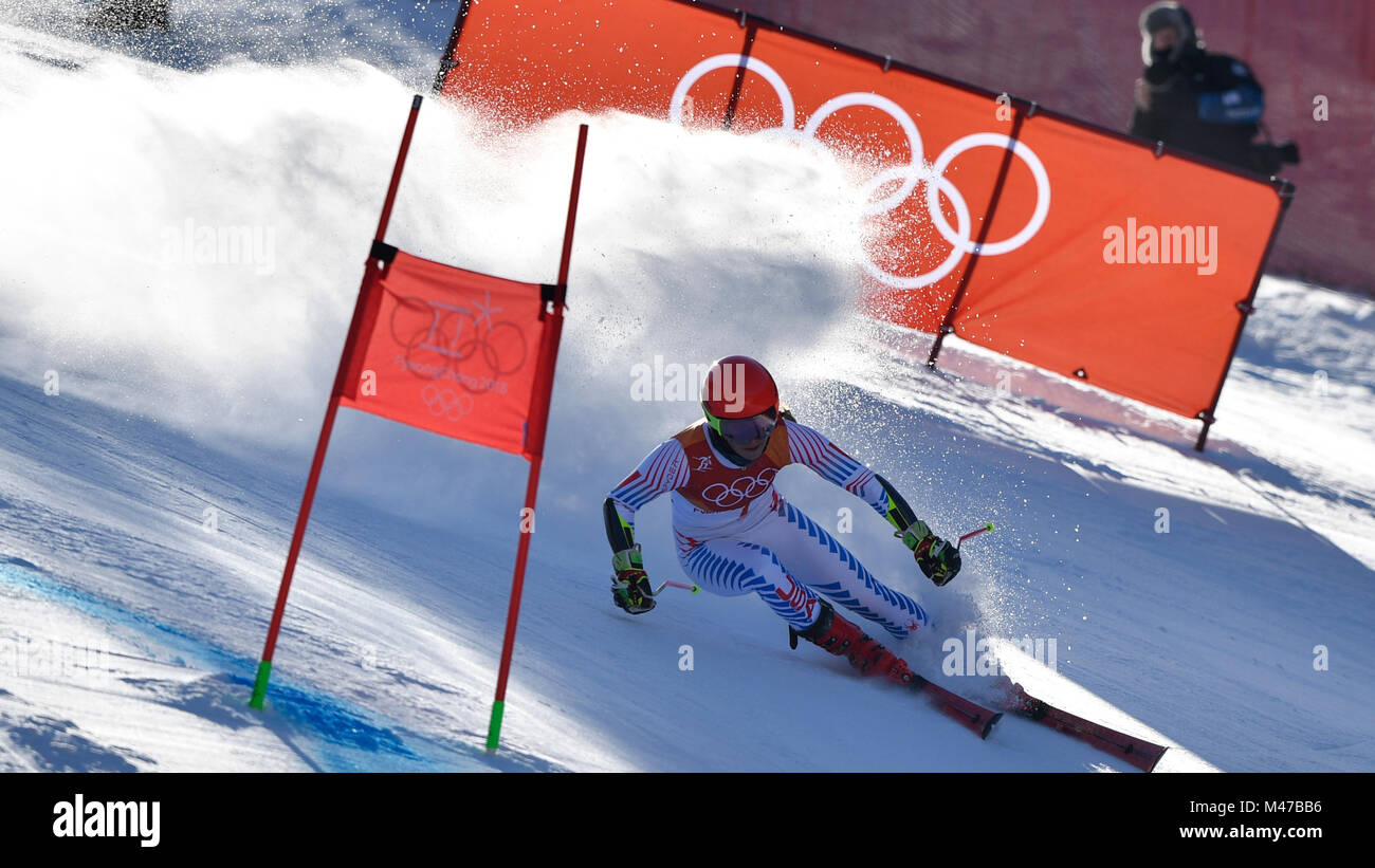 Mikaela shiffrin giant slalom hires stock photography and images Alamy