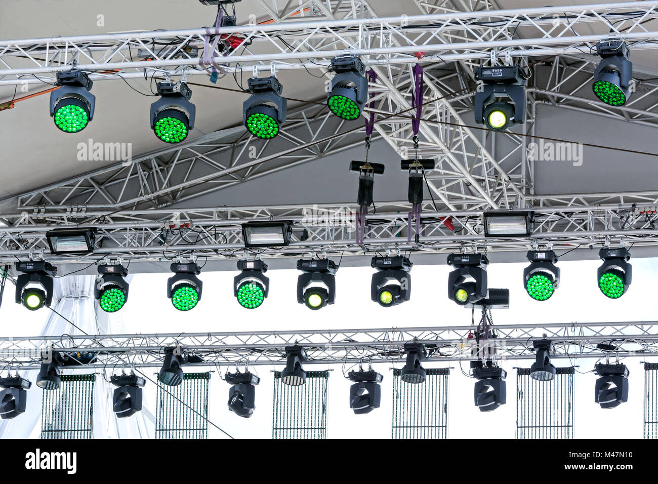 Theatrical lighting equipment hires stock photography and images Alamy