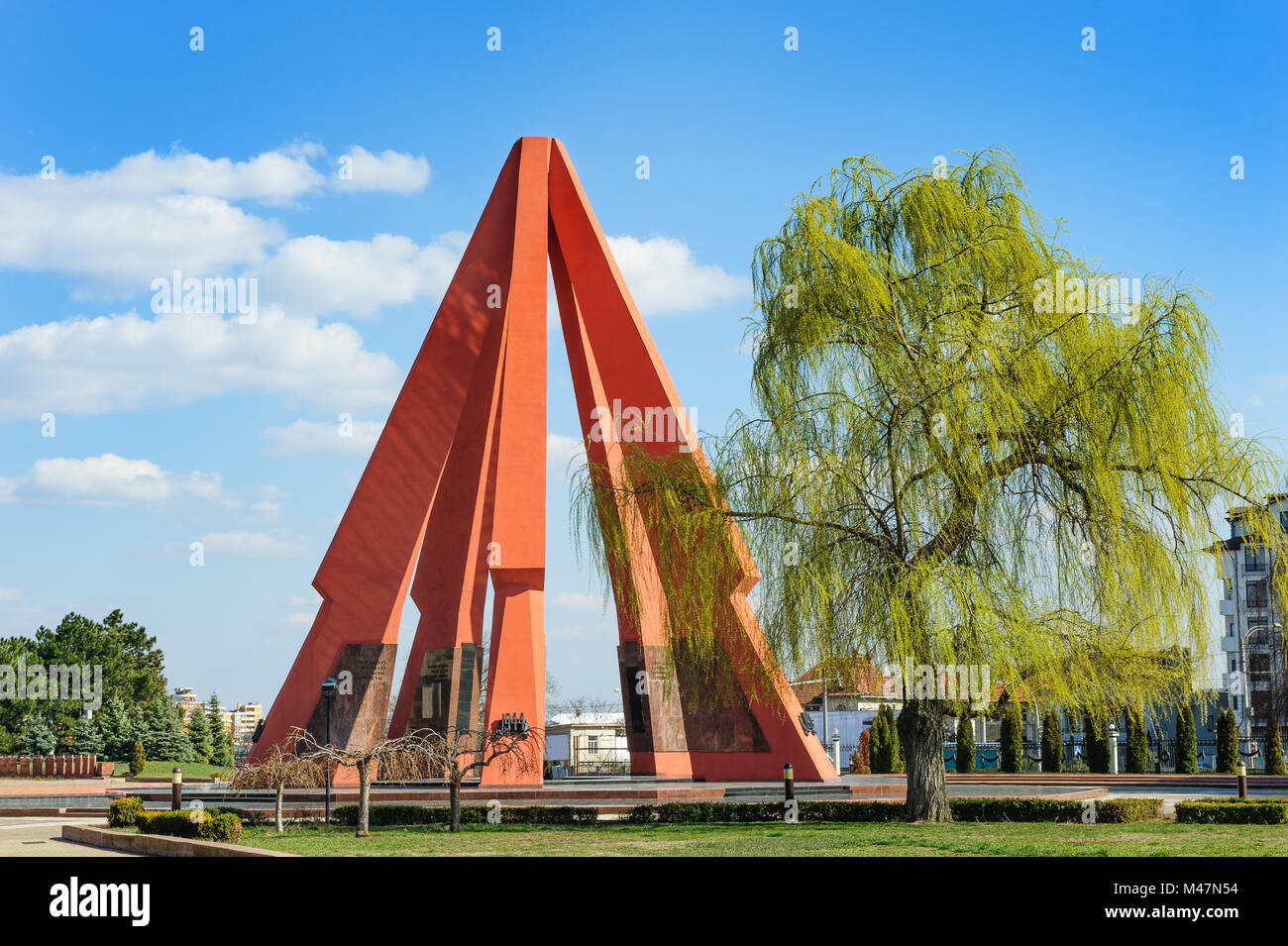 Memorial Eternity, Chisinau, Moldova. Stock Photo