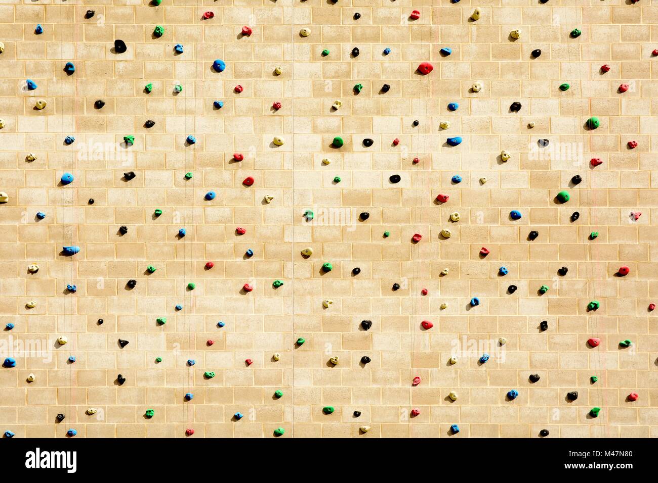 climbing wall Stock Photo Alamy