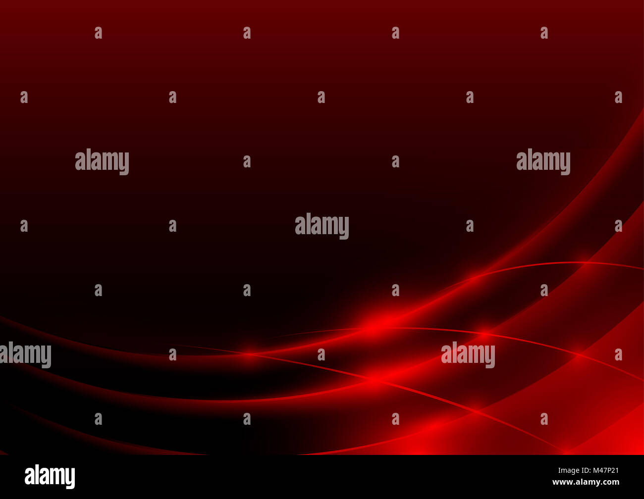 Red Glowing Edges Stock Photo - Alamy