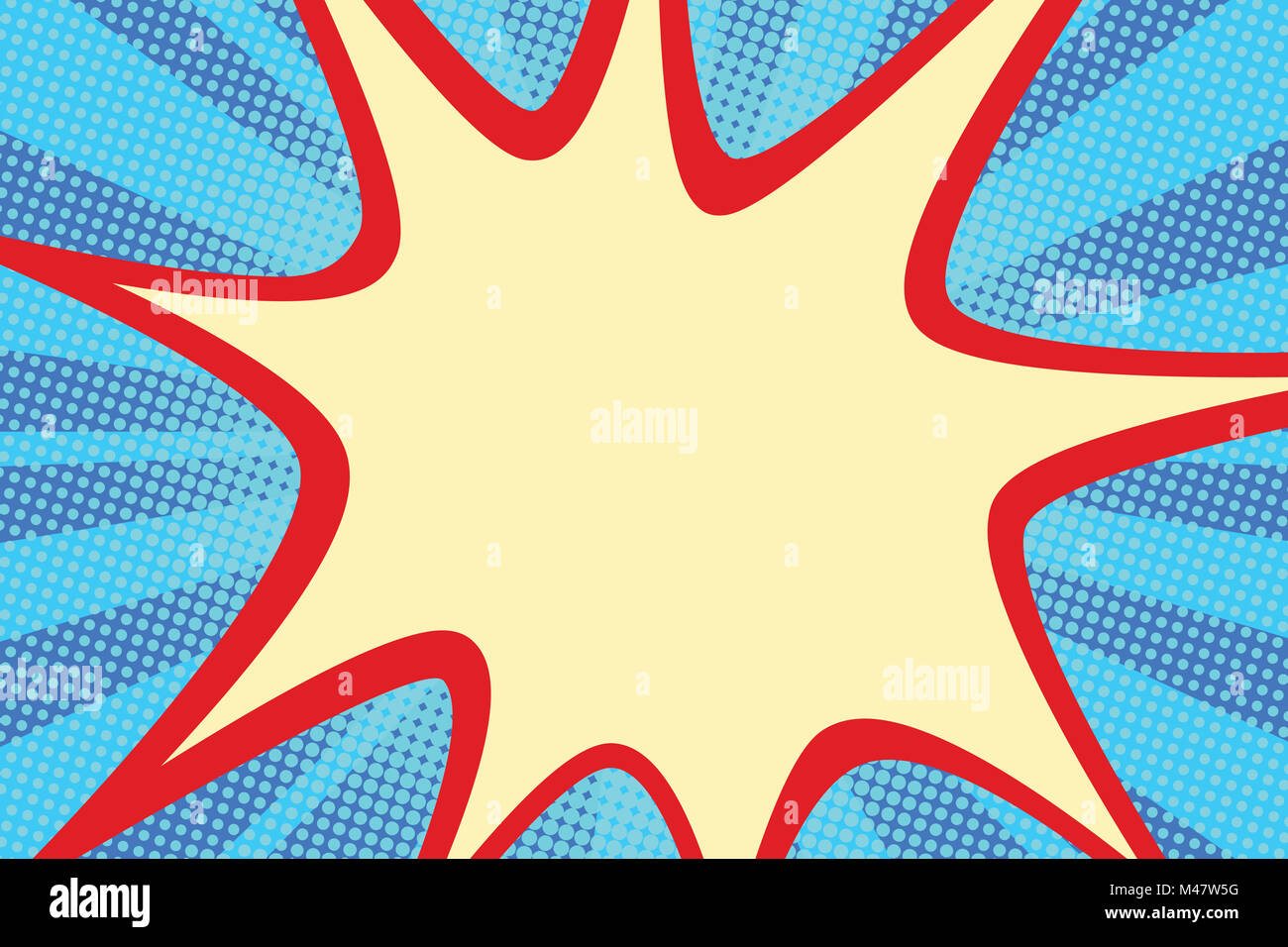 retro comic blue background raster gradient halftone Stock Photo - Alamy