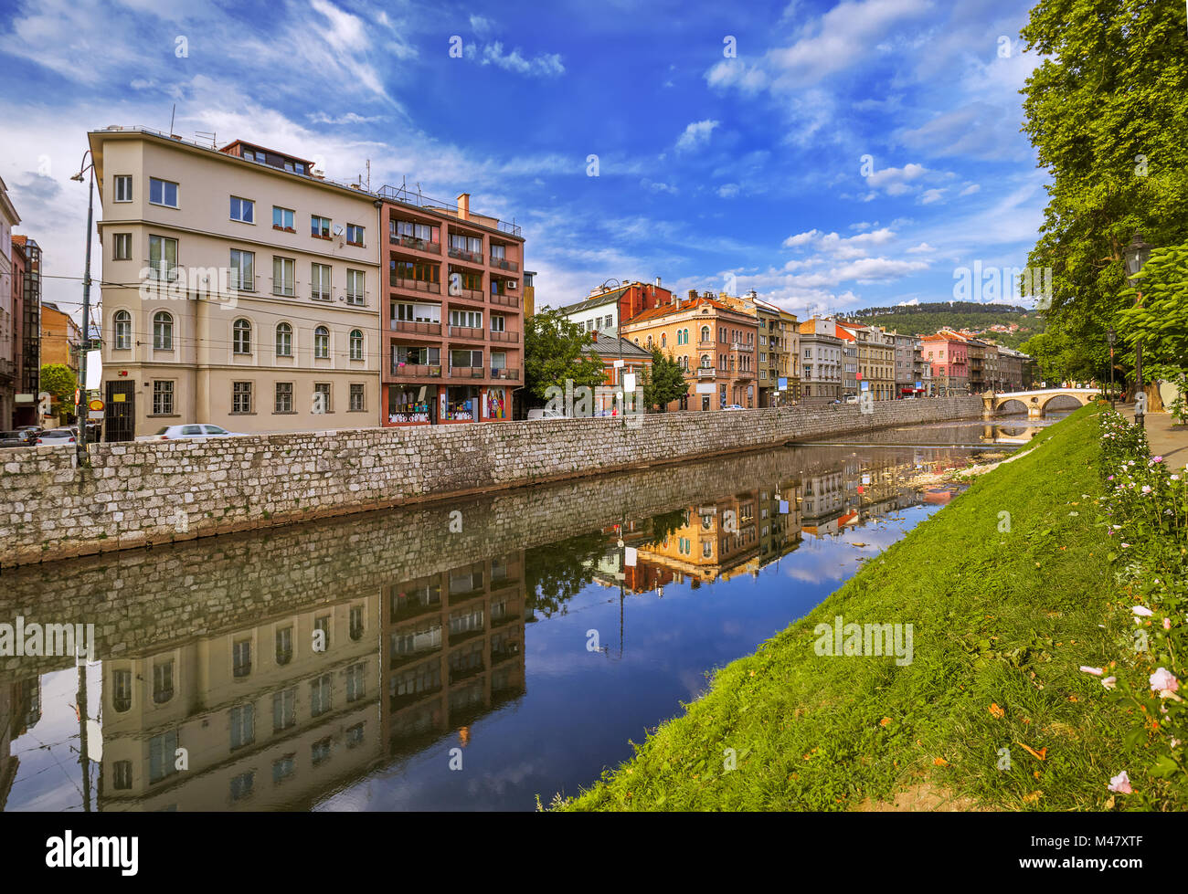 Latin Bridge in Sarajevo Bosnia and Herzegovina Stock Photo Alamy