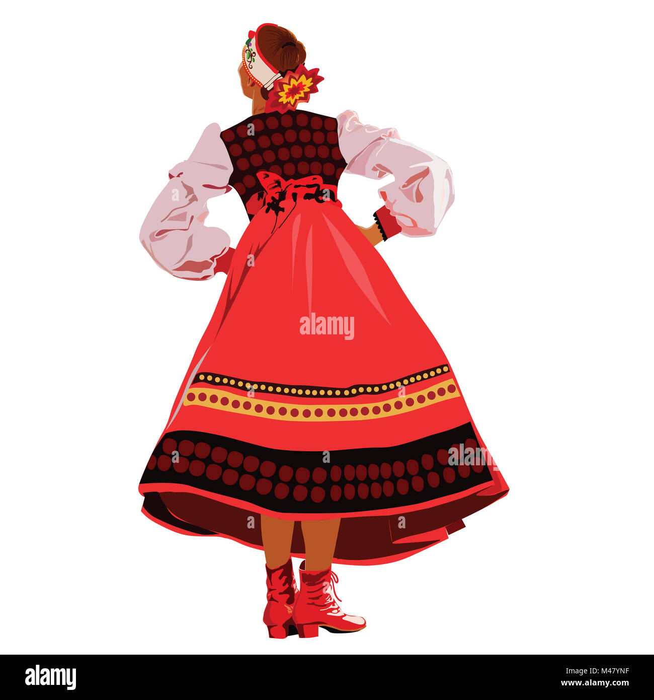 European national costume hi-res stock photography and images - Alamy