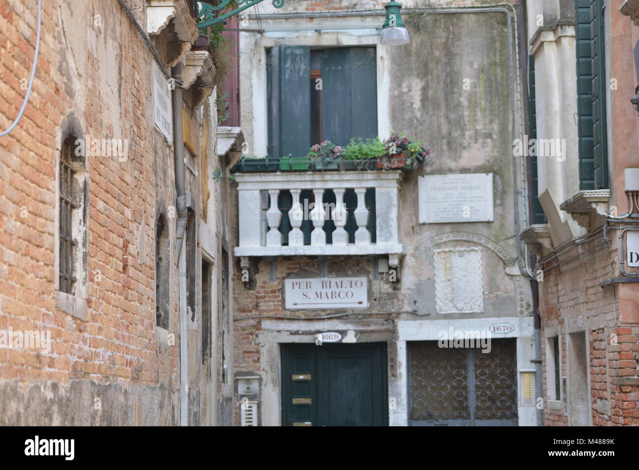Colorful life of Venice, Italy living in history Stock Photo Alamy