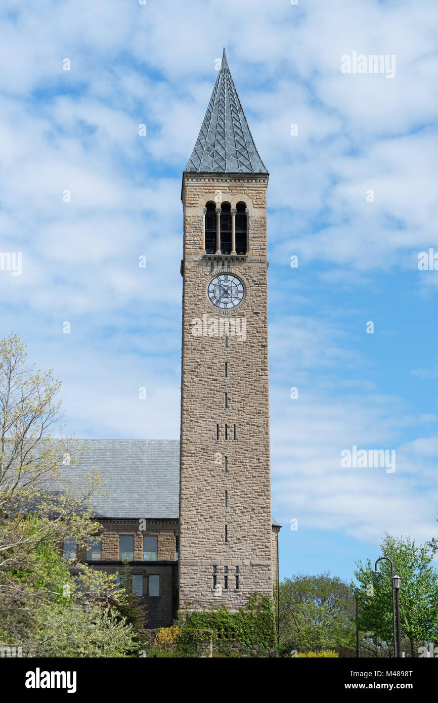 Cornell clock tower hires stock photography and images Alamy