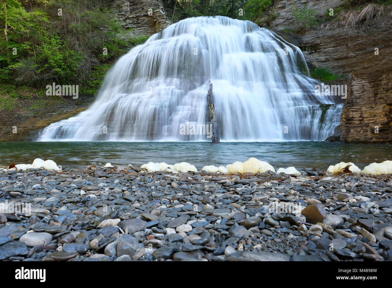 Waterfalls near Ithaca, New York Stock Photo Alamy
