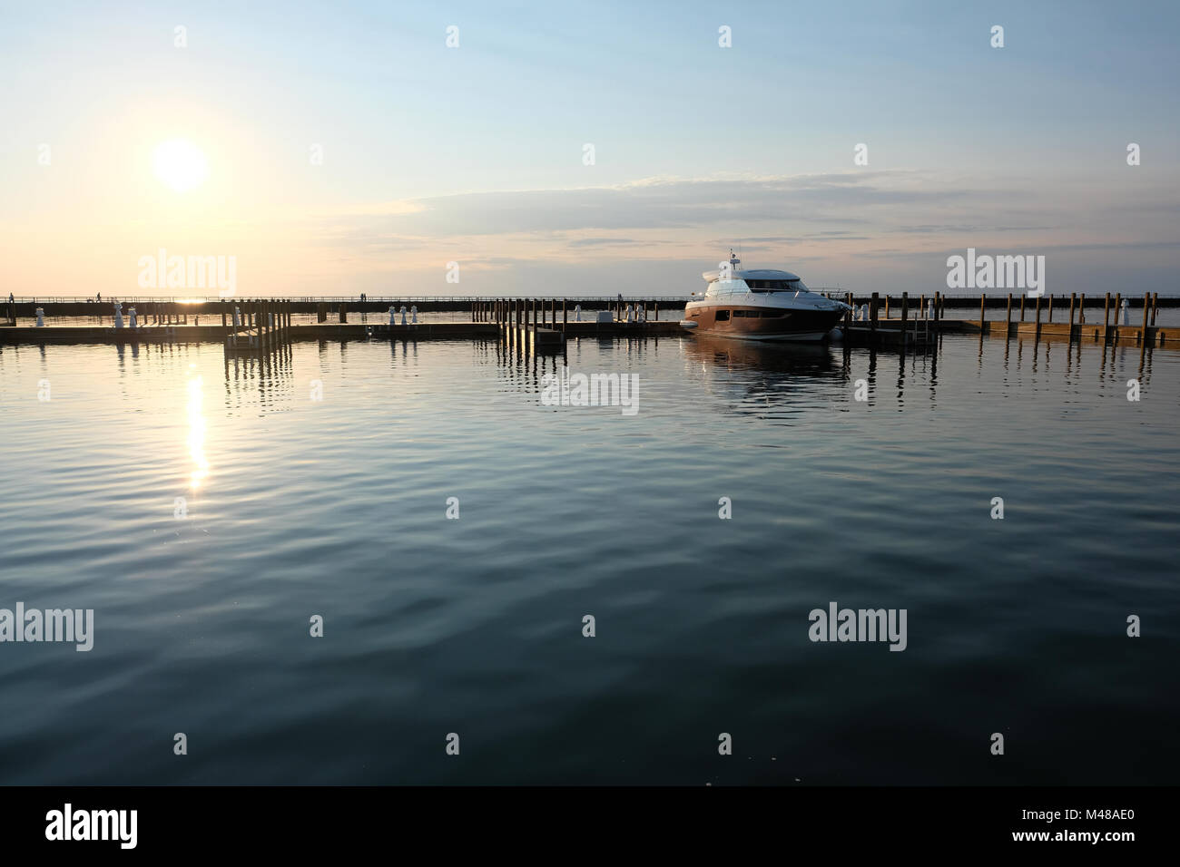 Port austin marina michigan hires stock photography and images Alamy