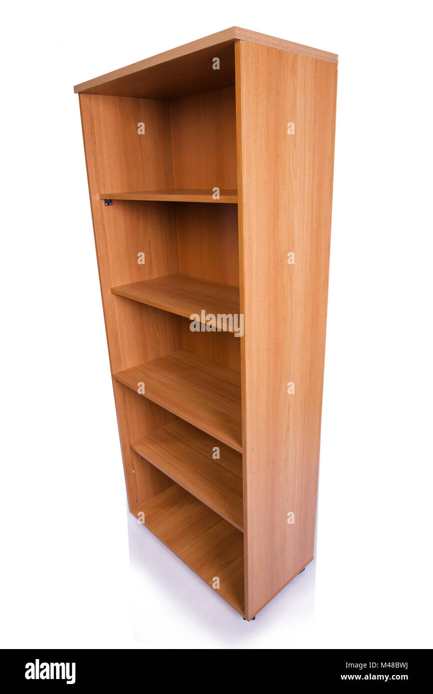 Office shelf isolated on white background Stock Photo Alamy