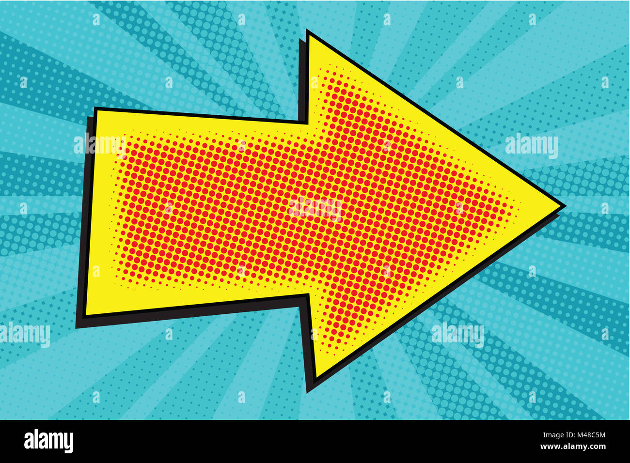 Pop art retro sign hi-res stock photography and images - Alamy