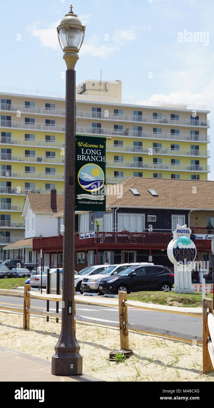 Pier Village at Long Branch in New Jersey Stock Photo - Alamy