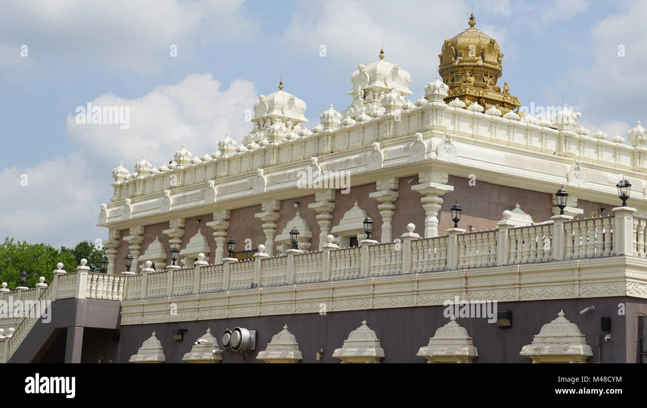 Sri Venkateswara Temple in Bridgewater, New Jersey Stock Photo Alamy