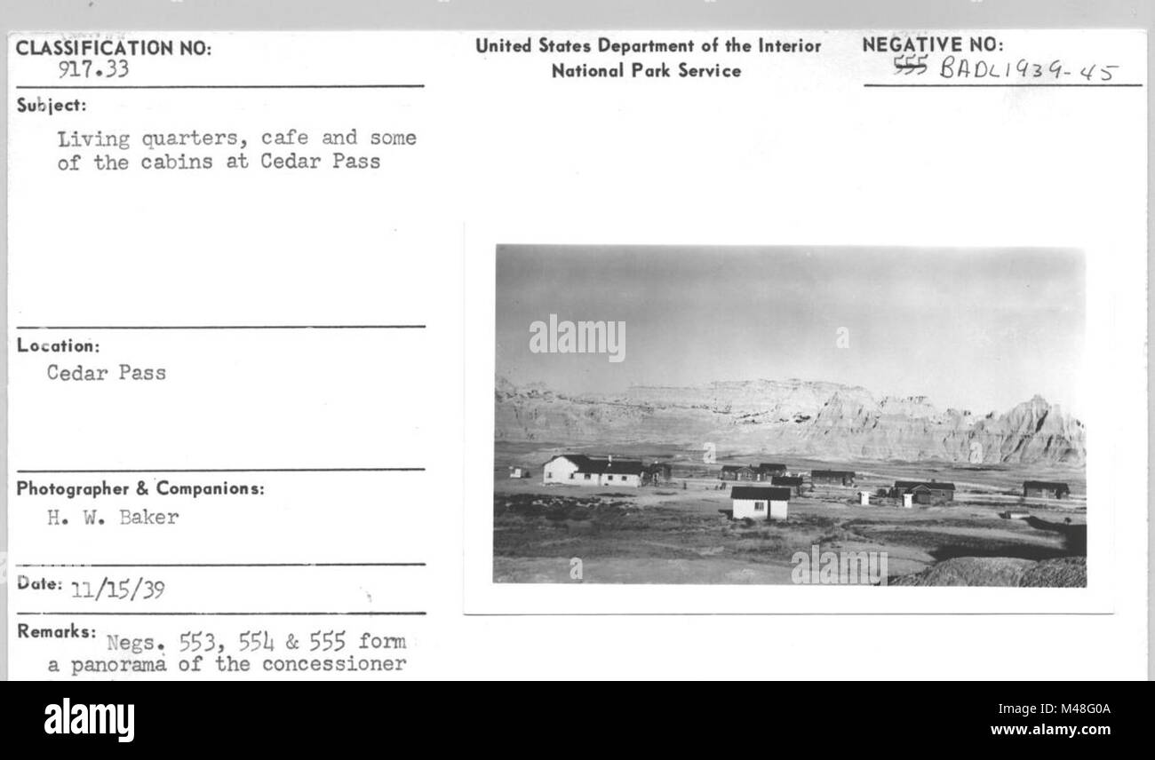 Badlands National Park Black And White Historical Photograph