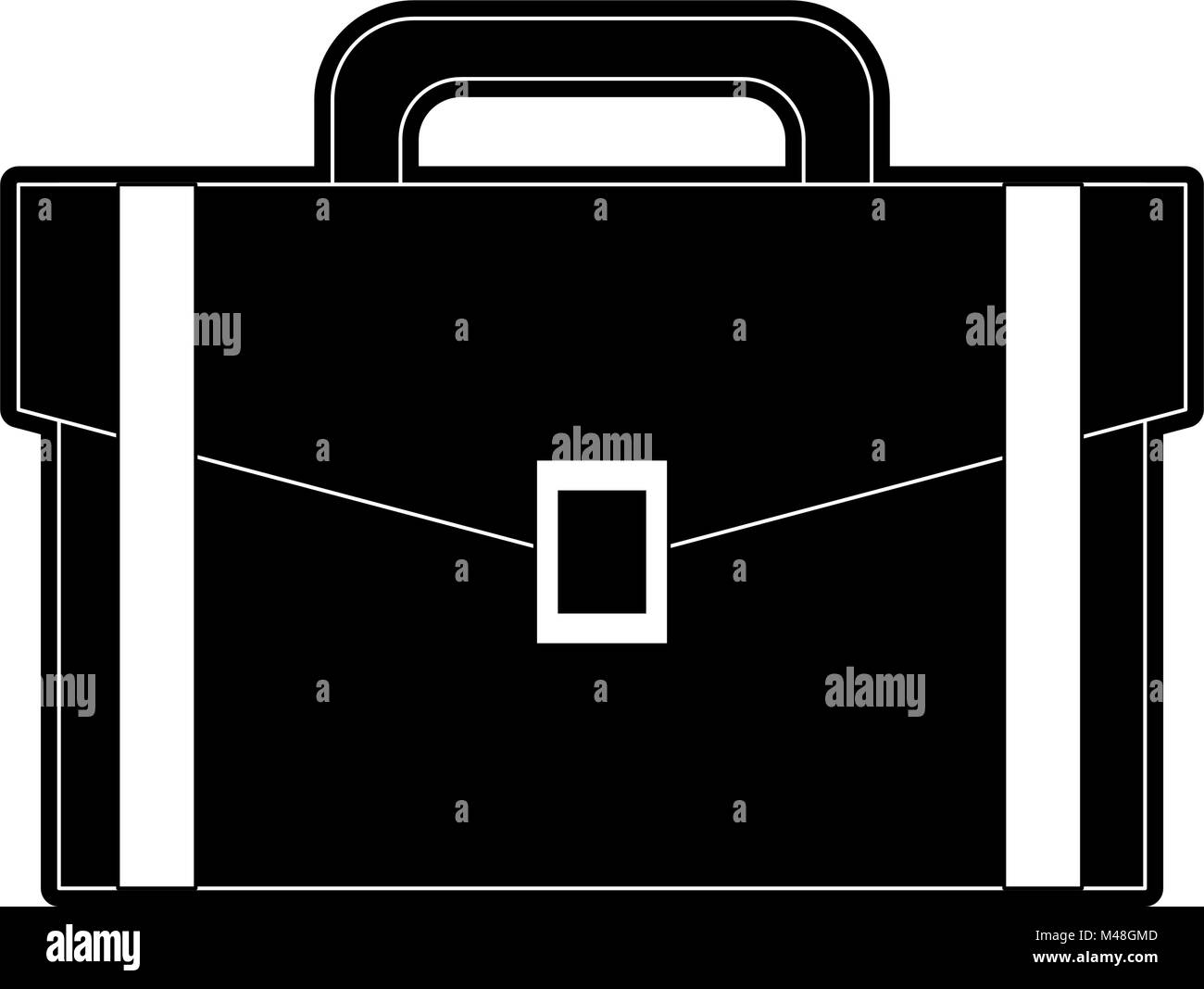 Business briefcase symbol Stock Vector Image & Art Alamy