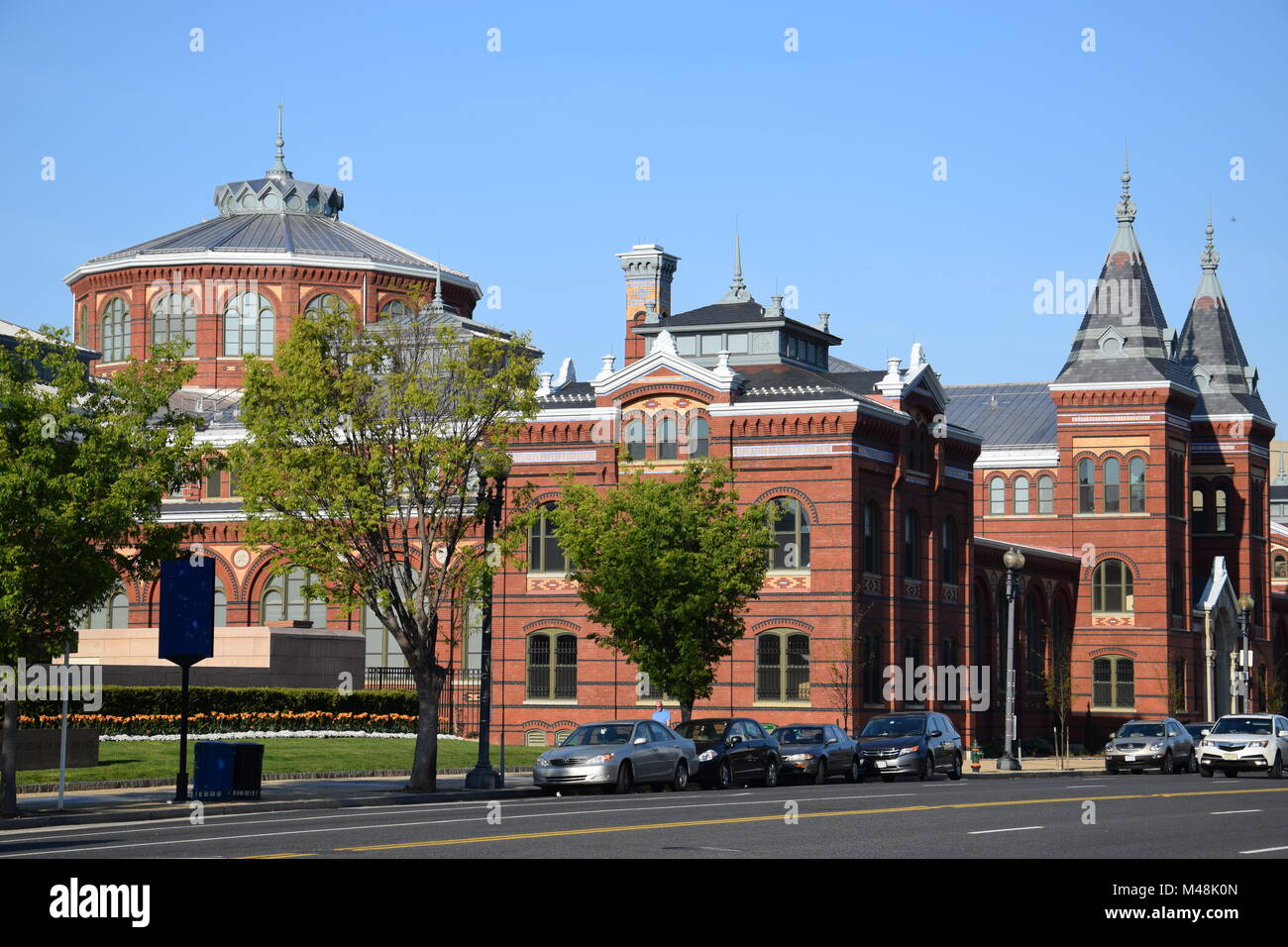 The Smithsonian Arts and Industries Building in Washington, DC Stock Photo