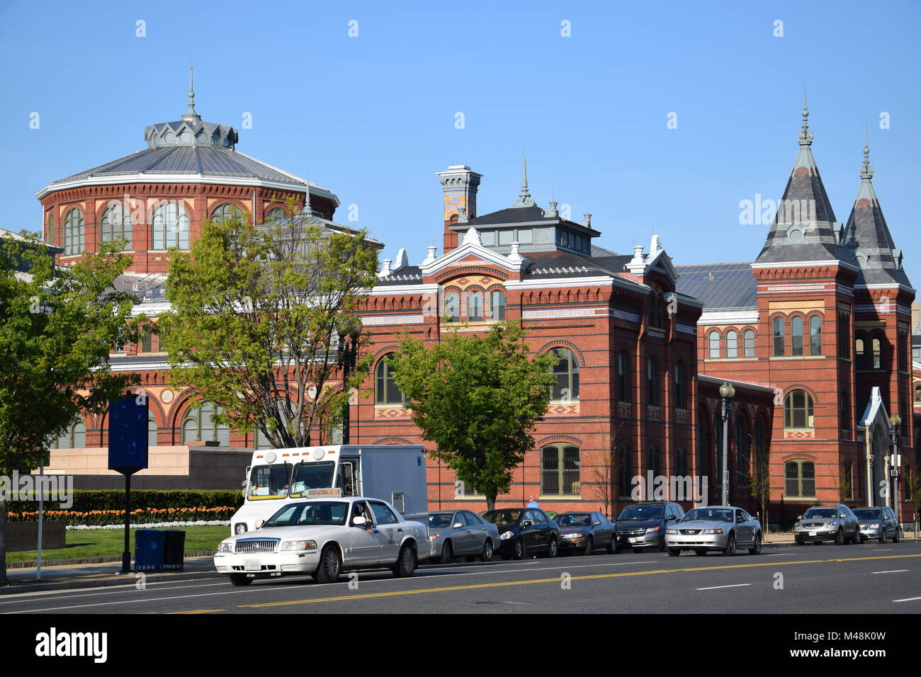 The Smithsonian Arts and Industries Building in Washington, DC Stock Photo