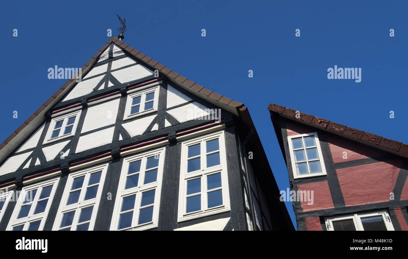 Celle - Old town houses Stock Photo