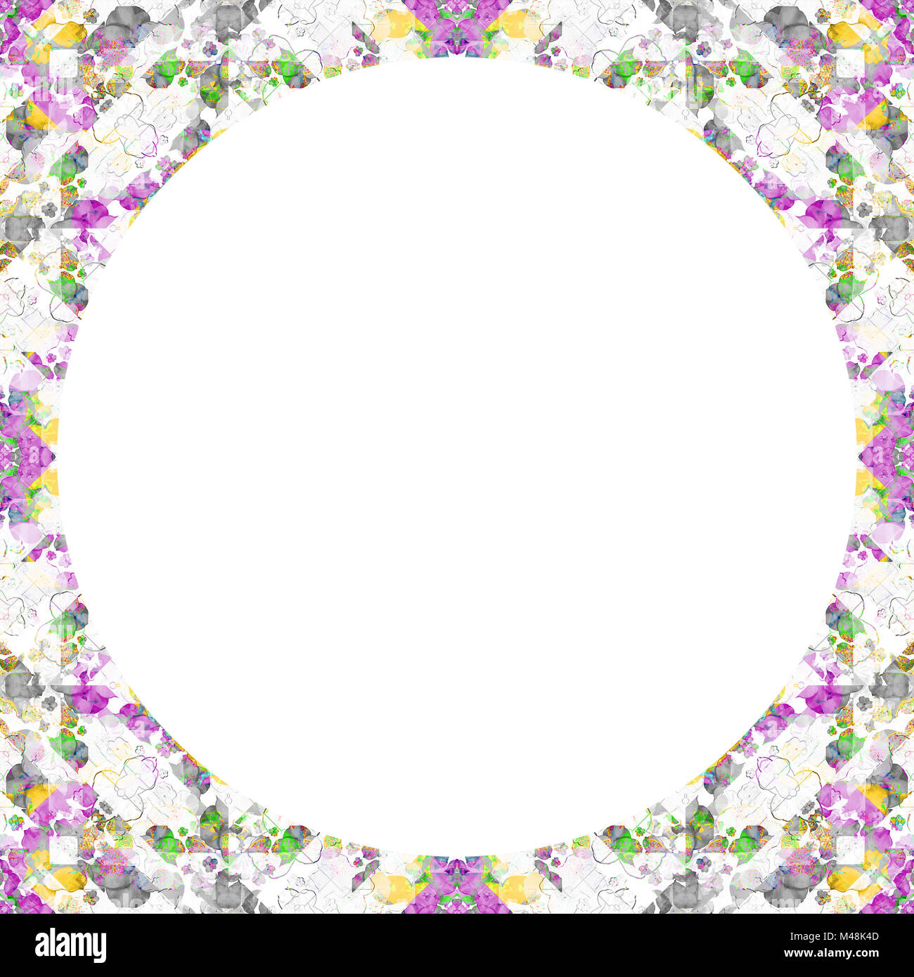 Geometric borders hi-res stock photography and images - Alamy