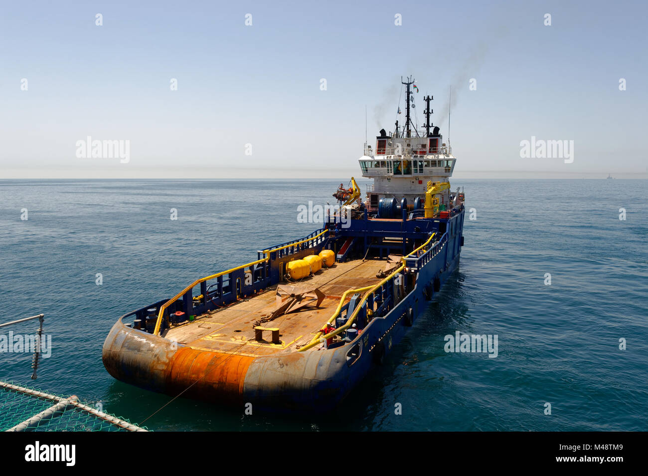 Private Cruise on board the Thalassa - Picture of Bella ... Anchor Handling Vessel Stock Photos & Anchor Handling ...