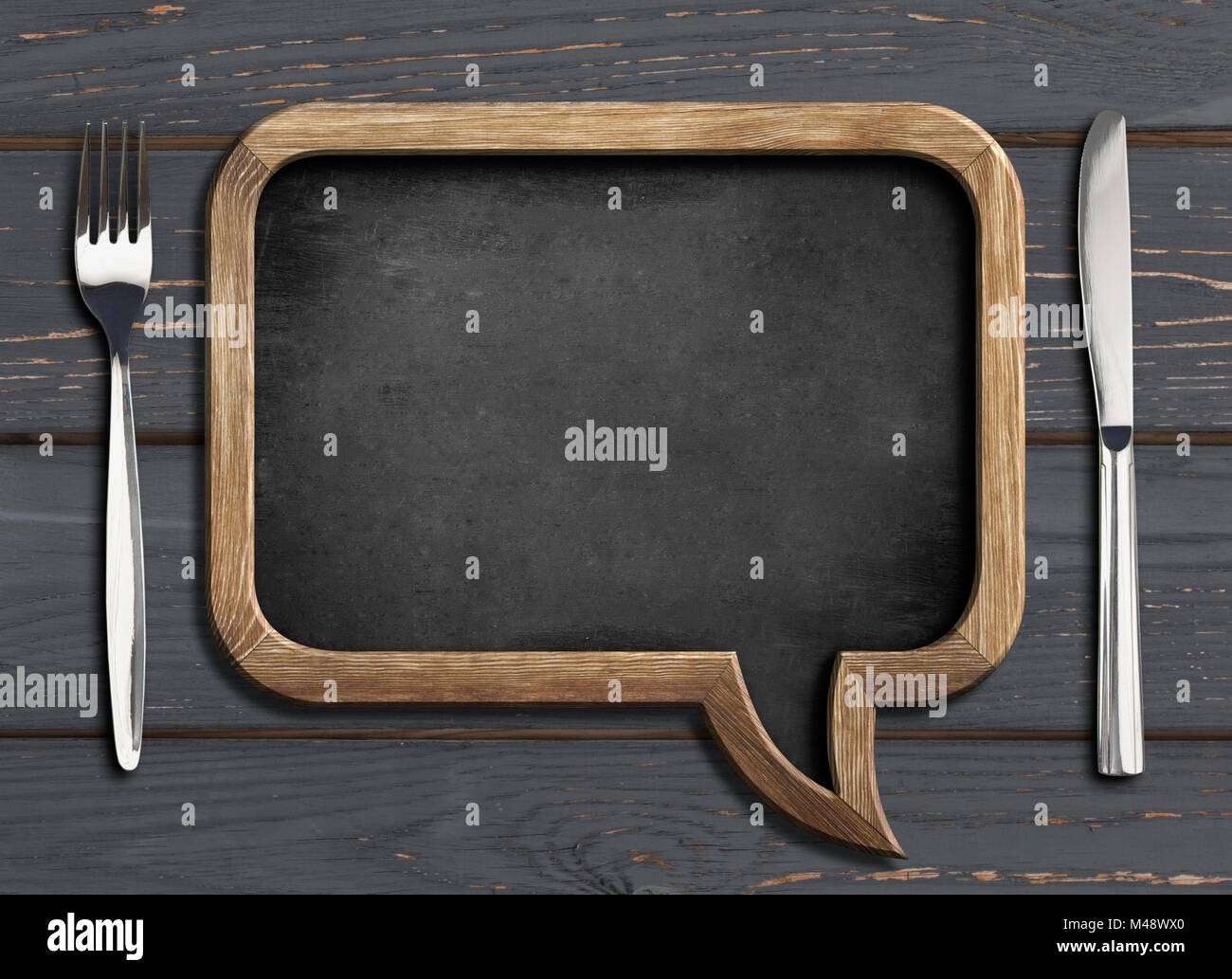 Old vintage lunch menu board hi-res stock photography and