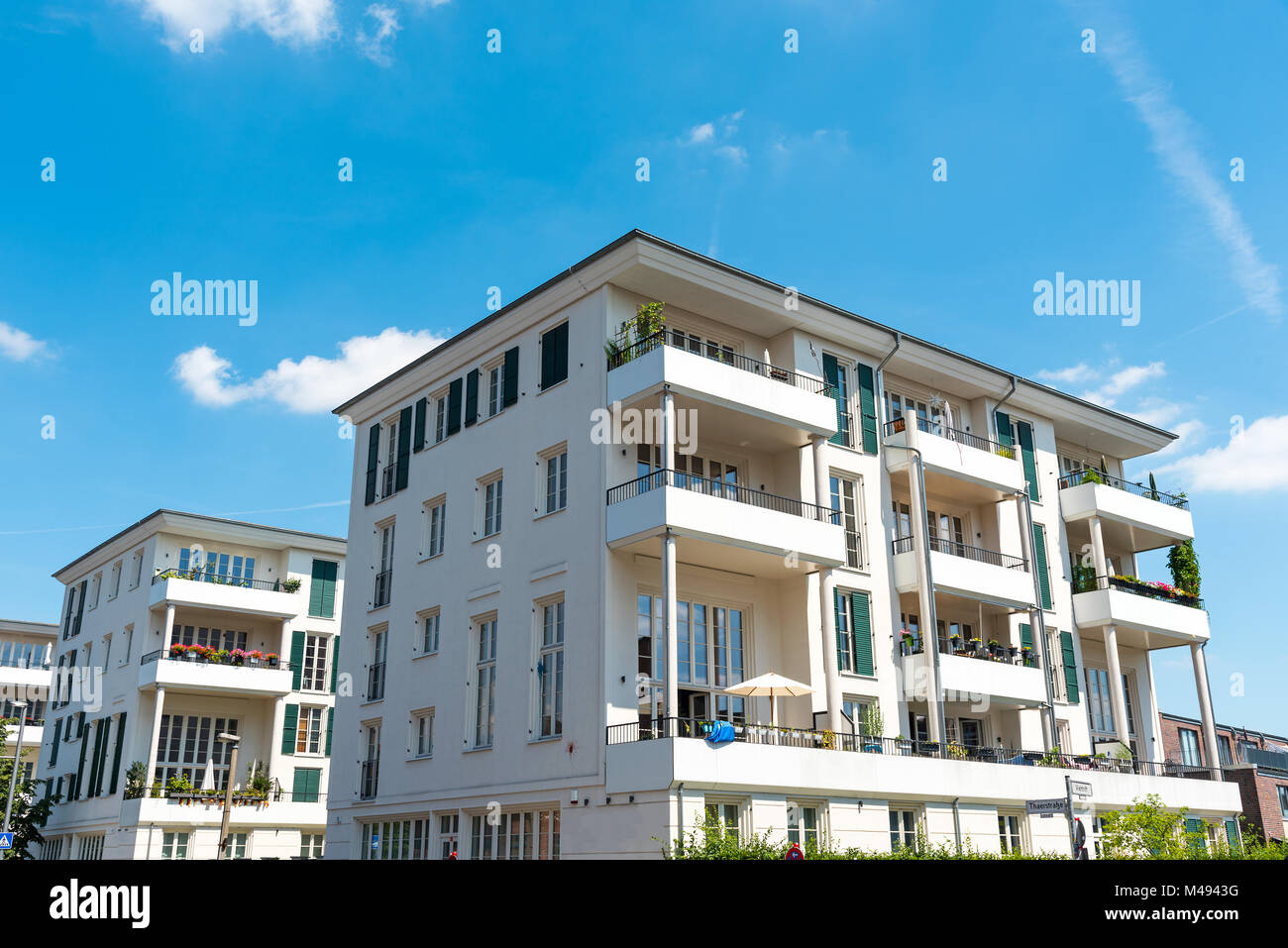 New multi-family houses seen in Berlin, Germany Stock Photo - Alamy