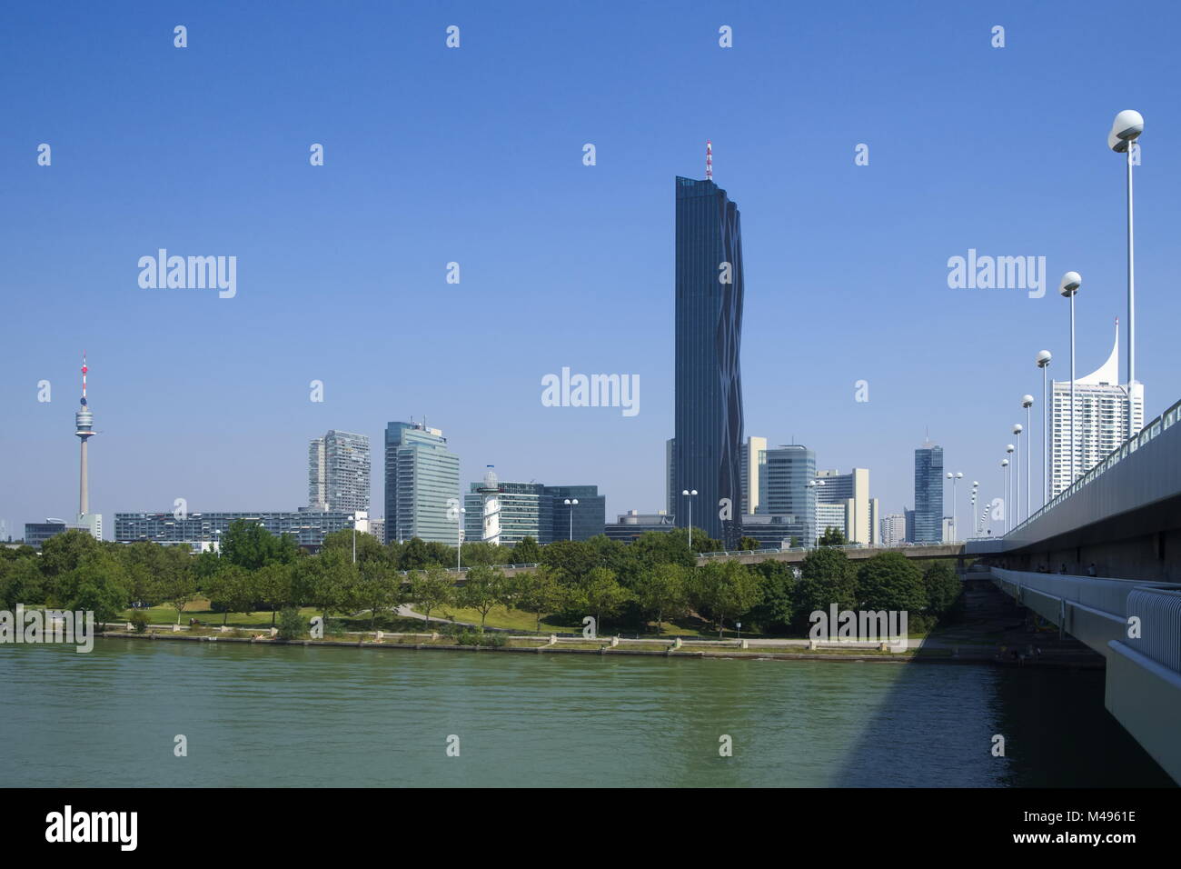 Vienna - Donau City Stock Photo