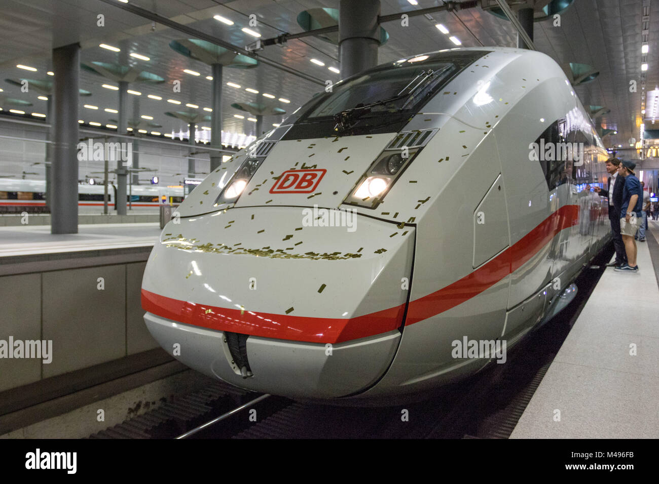The new ICE4-Train of Deutsche Bahn Stock Photo