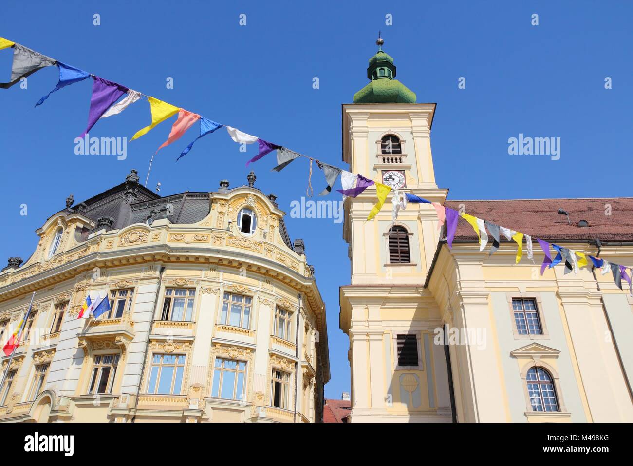 SIBIU Hermannstadt Transylvania Romania MAP 1650 24x38i