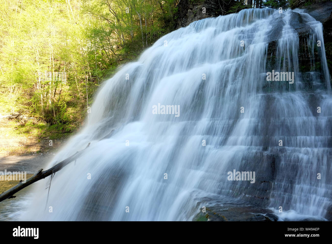Waterfalls near Ithaca, New York Stock Photo Alamy