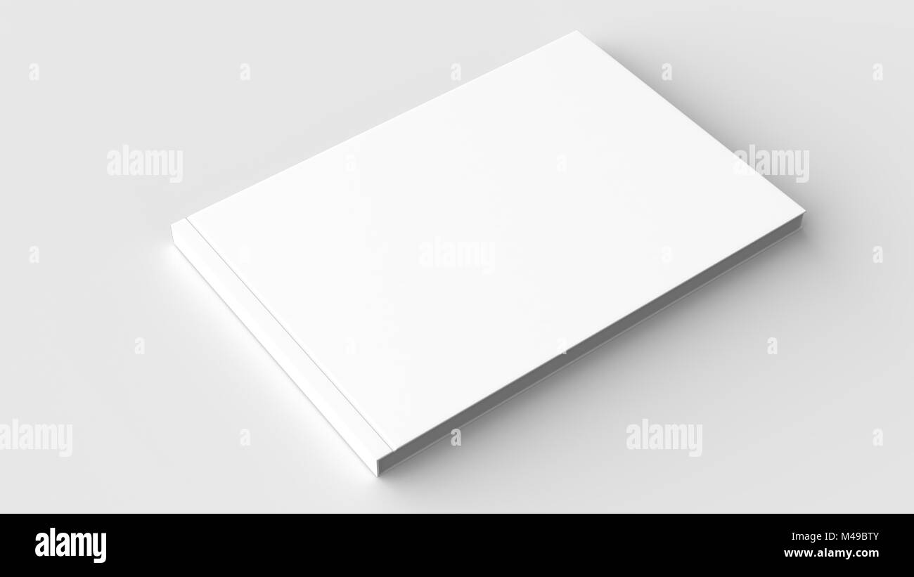Download Horizontal Landscape Hardcover Brochure Book Or Catalog Mock Up Stock Photo Alamy PSD Mockup Templates