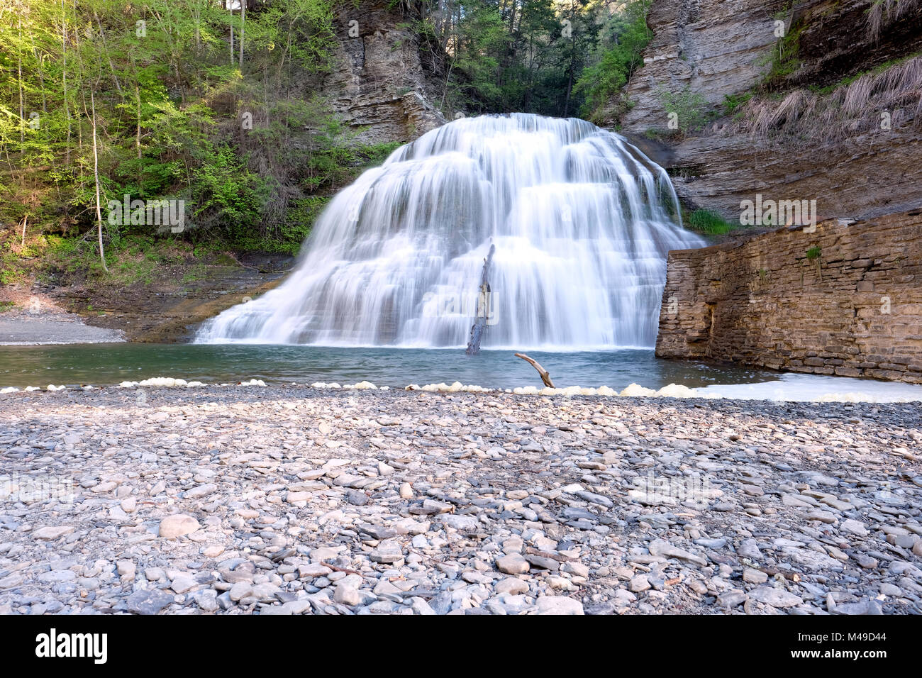 Waterfalls near Ithaca, New York Stock Photo Alamy