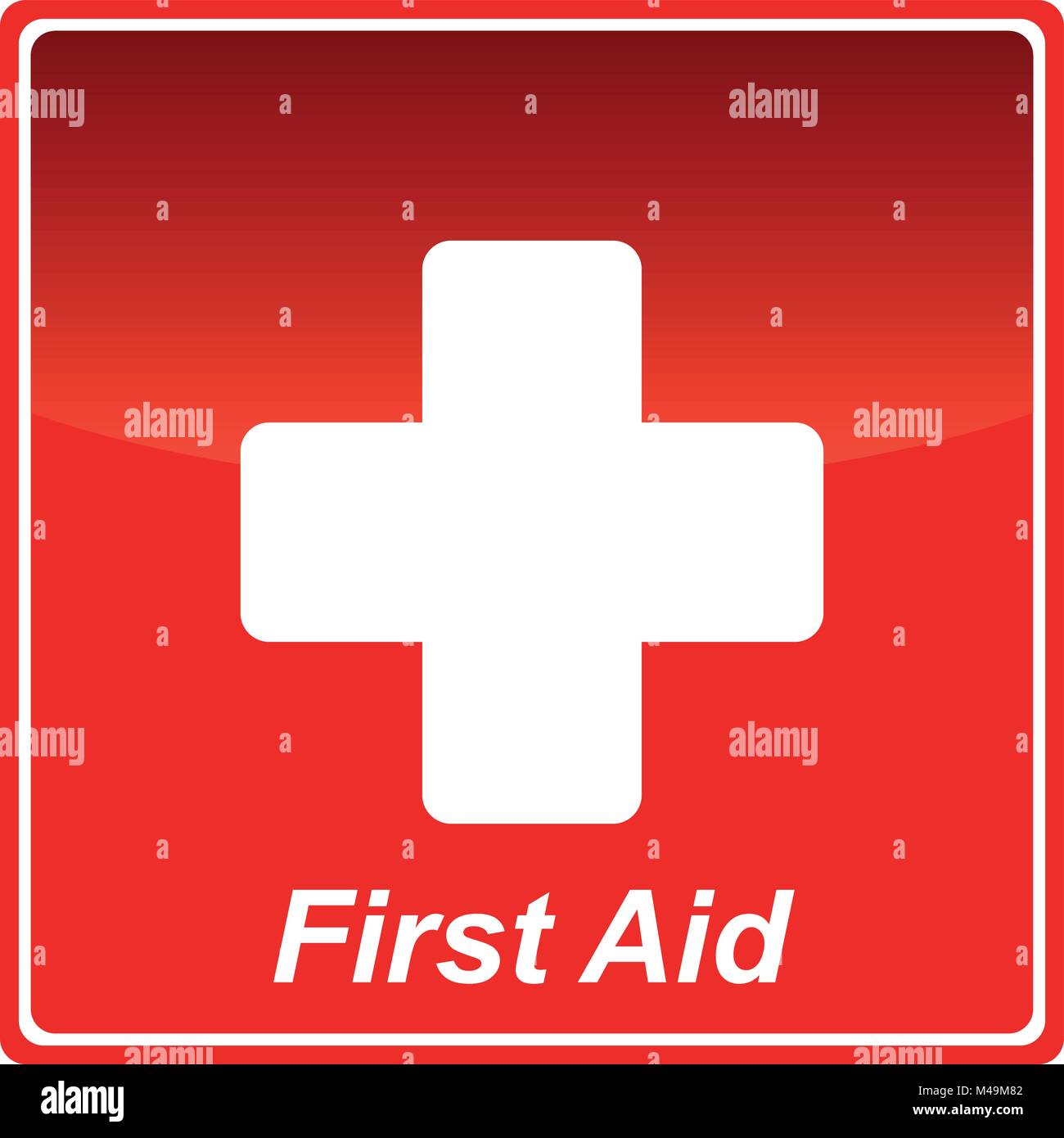First aid icon vector Stock Vector Image & Art Alamy