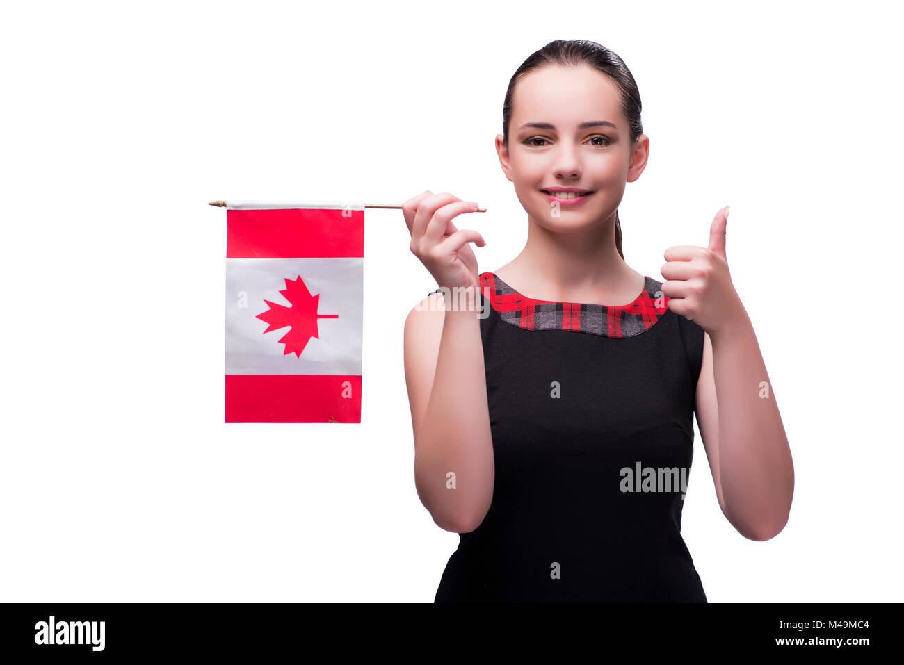 A fan a canadian flag hi-res stock photography and images - Alamy