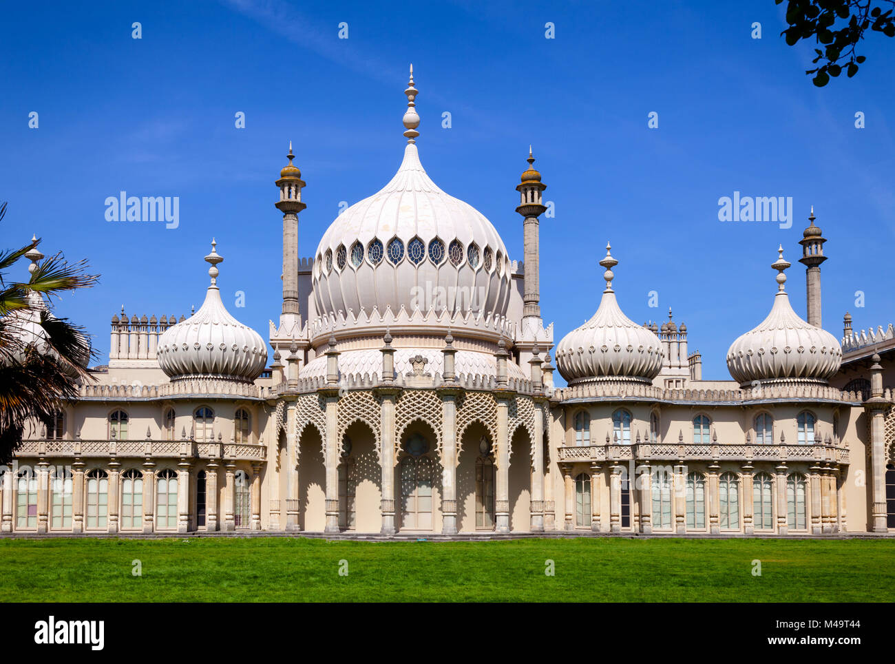 The Royal Pavilion (Brighton Pavilion), former royal residence built in the IndoSaracenic style
