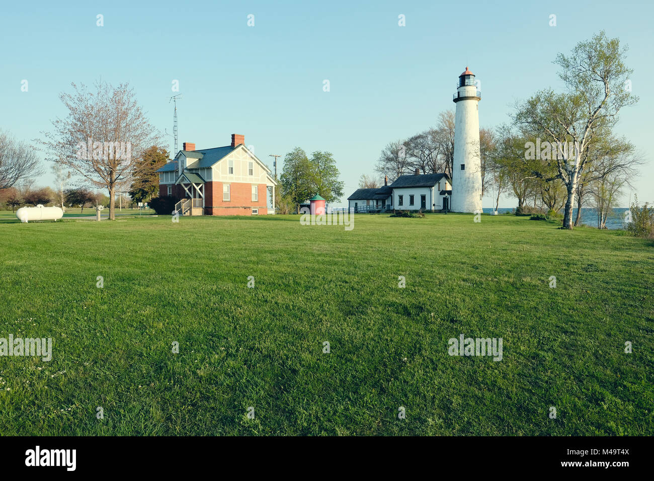 Pointe aux Barques Lighthouse, built in 1848 Stock Photo Alamy