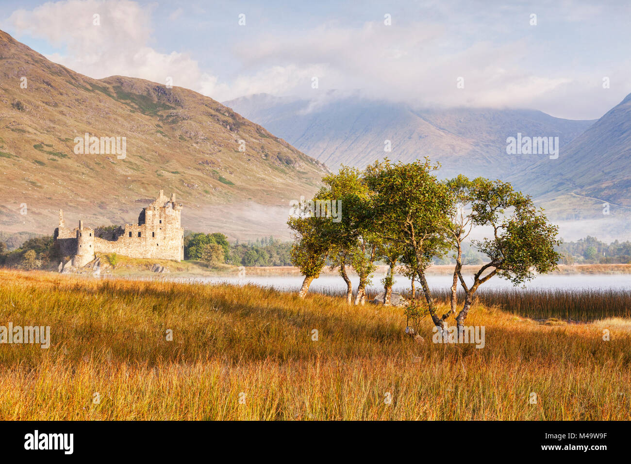 Kilchurn Castle, Loch Awe, Argyll and Bute, Scotland, UK. Stock Photo