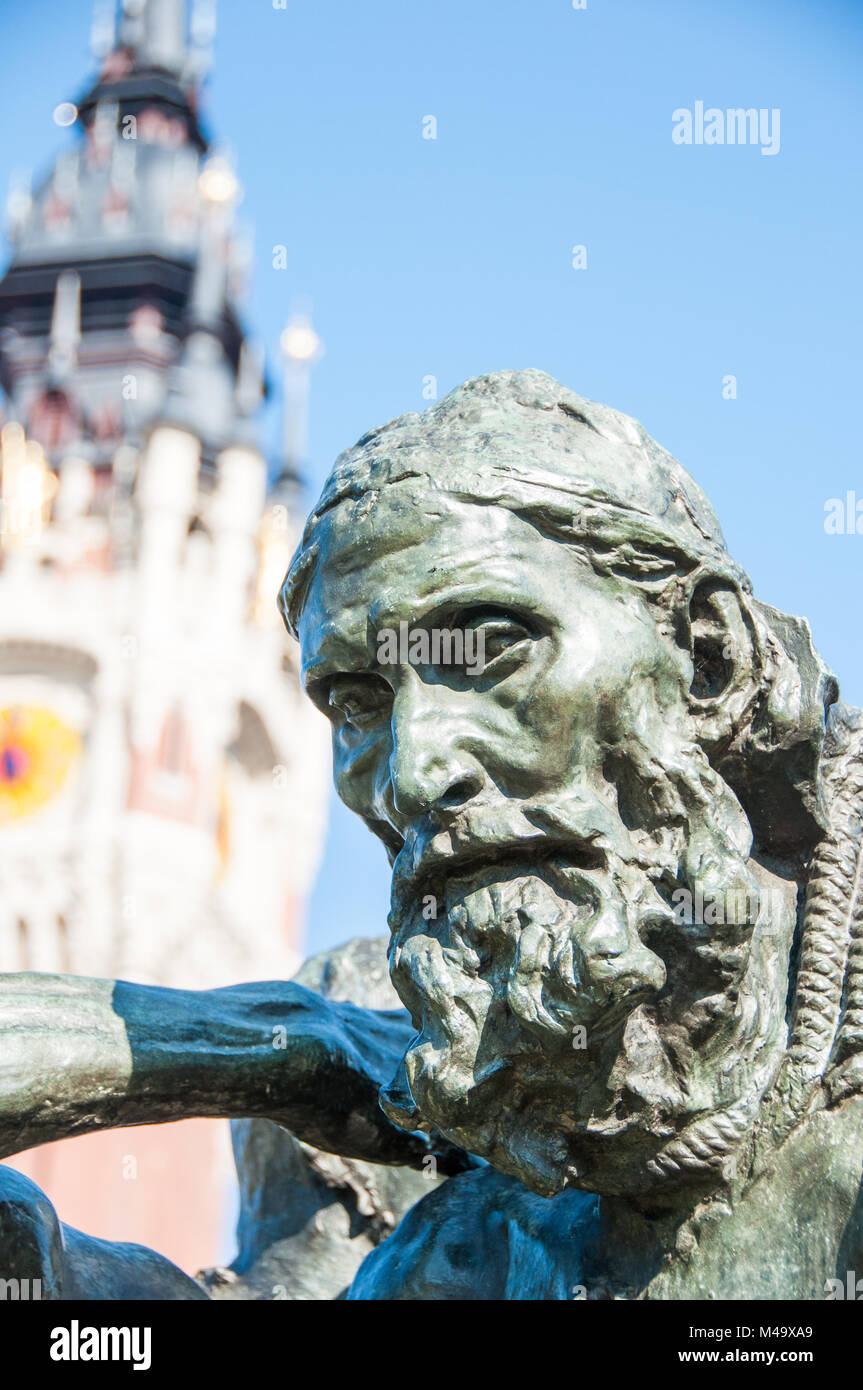 The Burghers of Calais , one of the most famous sculptures by Auguste