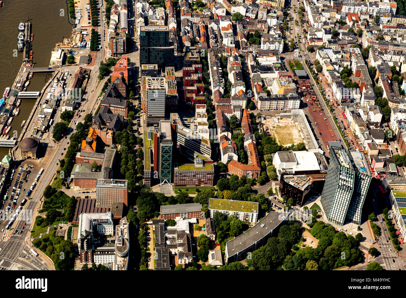Hamburg City Stock Photo