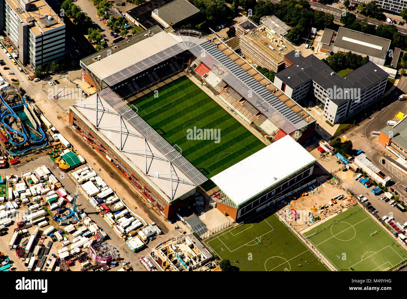 Football Stadium Hamburg FC St. Pauli Stock Photo Alamy
