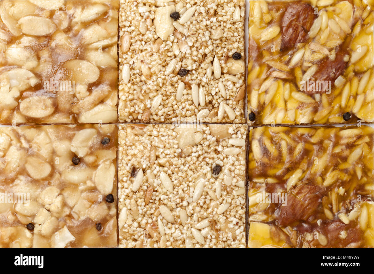 Various Indian brittle Stock Photo Alamy