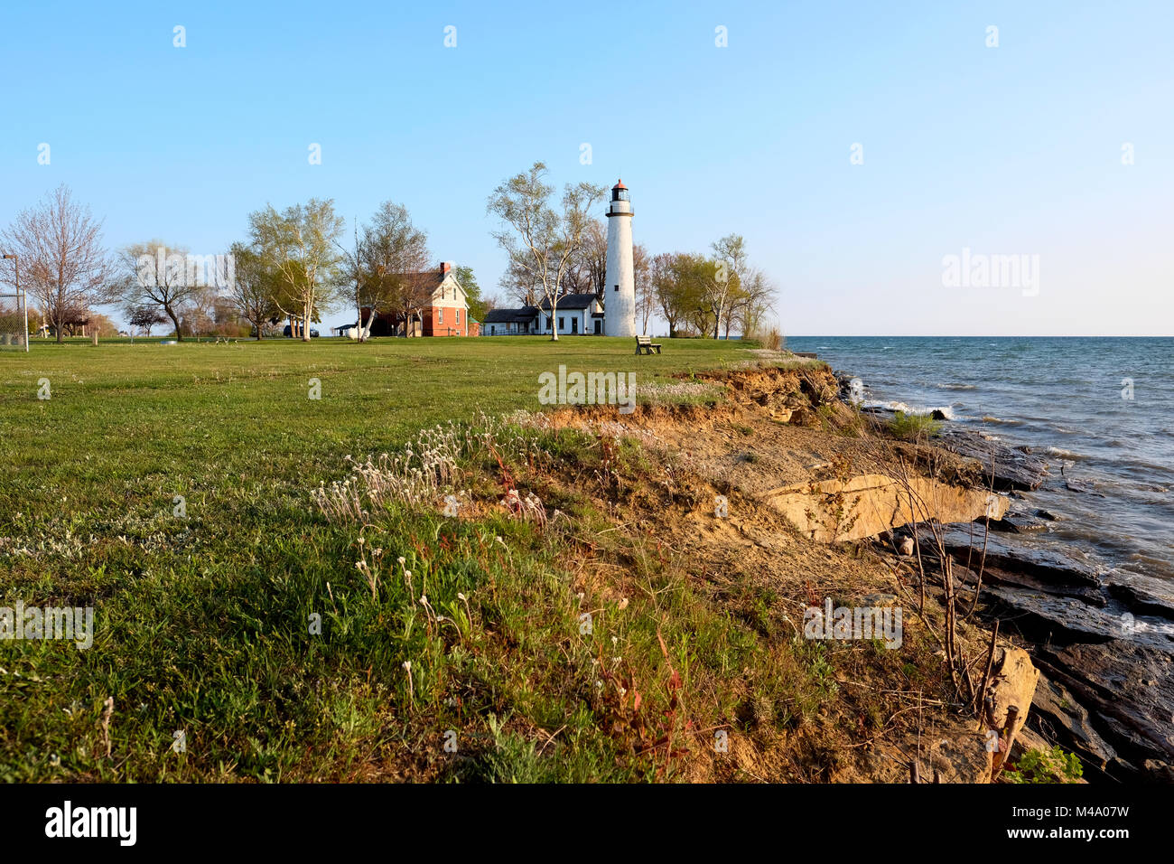 Pointe aux Barques Lighthouse, built in 1848 Stock Photo Alamy
