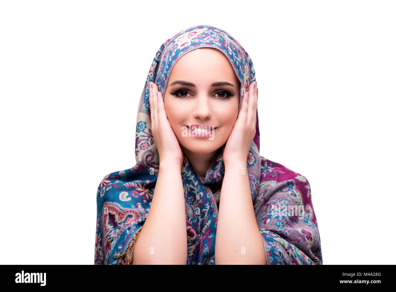 Arabic woman no headscarf hi-res stock photography and images - Alamy