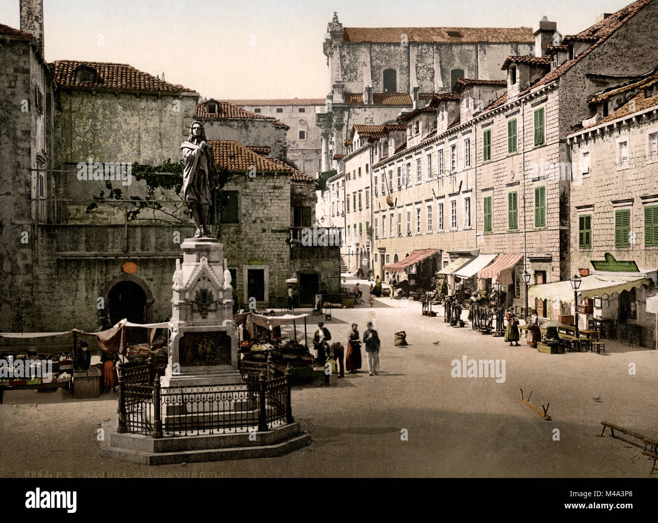 イタリアのアンティーク 肖像写真(1890年代後半～1900年代初頭？）